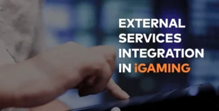 Read about implementing external services with casino api