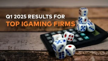 Q1 2025 financial results for leading iGaming companies