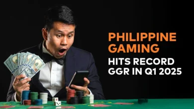 Philippine gaming industry reports record GGR growth in Q1 2025