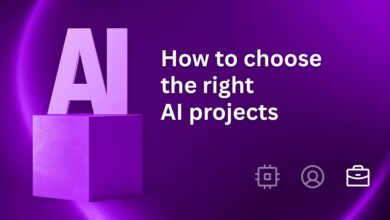 How to choose the right AI projects?