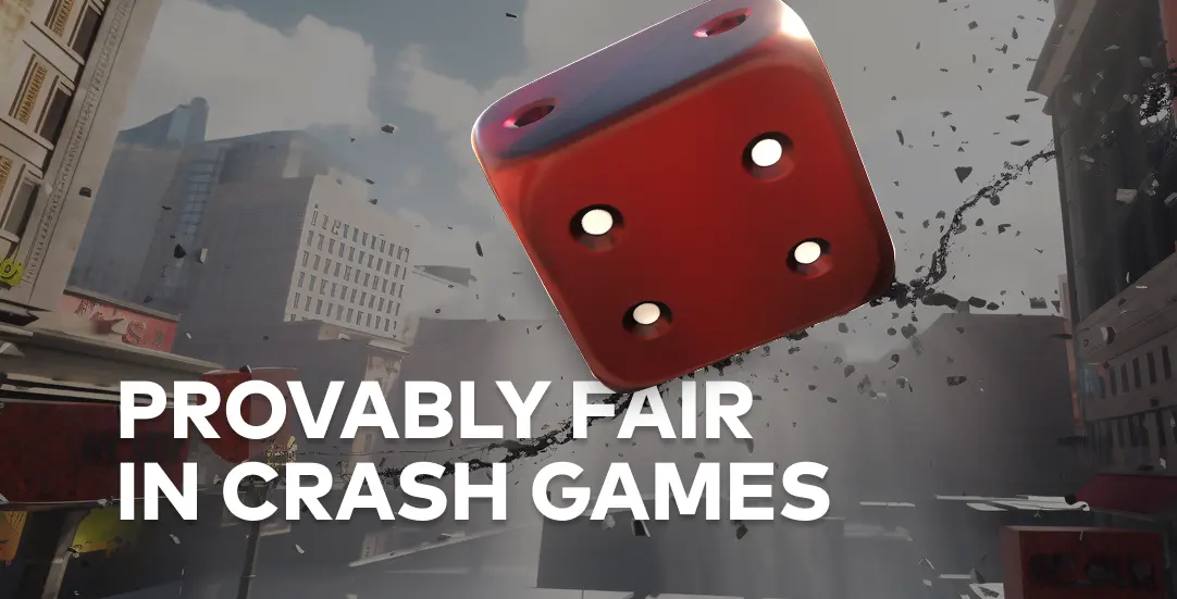 Implementing provably fair in crash games 