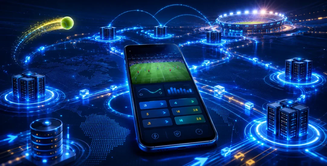 Edge-side logic for live betting 